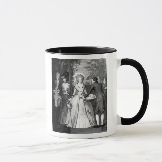 Marie-Antoinette  of Habsbourg-Lorraine Mug (Right)