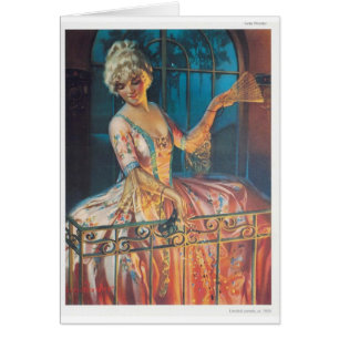 Marie Antoinette on Balcony