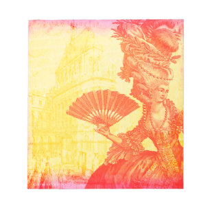 Marie Antoinette Orange Crush Notepad