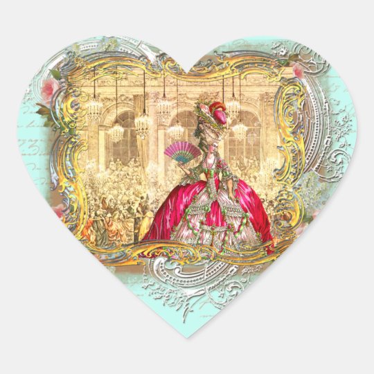 Marie Antoinette Party at Versailles Stickers Tags