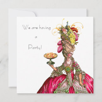 Marie Antoinette peacock and cake