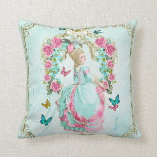 Marie Antoinette  Pillow cushion　薔薇のフレ