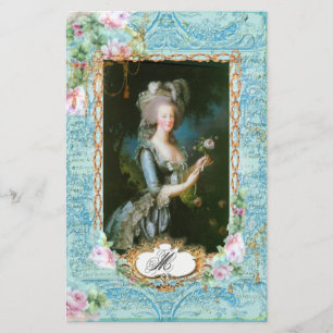 Marie Antoinette Pink Roses n Lace