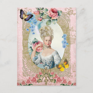 Marie Antoinette Portrait Postcard Versailles