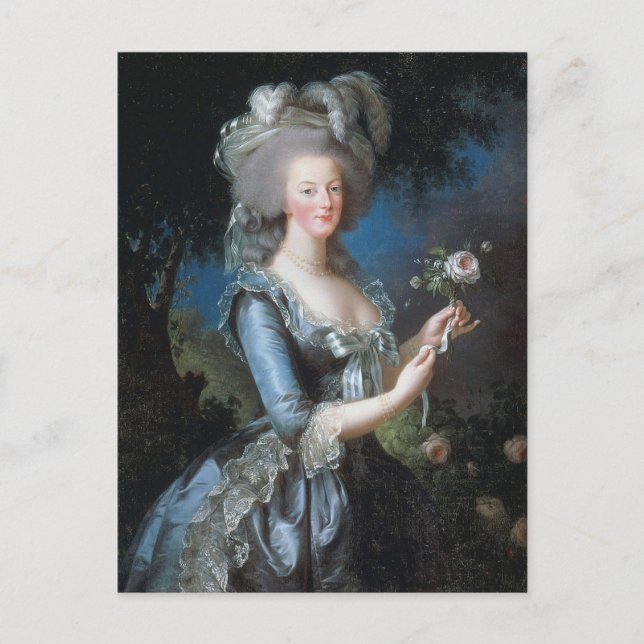 Marie Antoinette Postcard (Front)