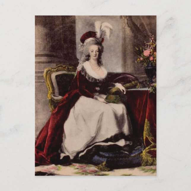 Marie Antoinette  ~ Postcard / Invitations (Front)