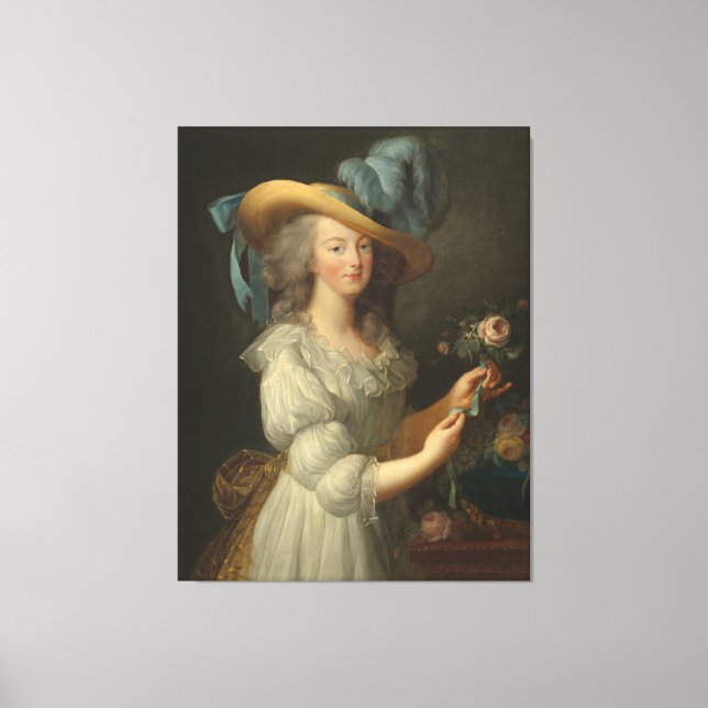 Marie Antoinette Queen Of France Canvas Print (Front)
