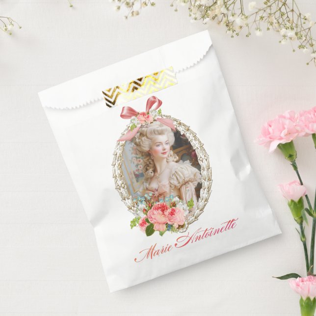 Marie Antoinette rose bouquet Favour Bags (Sealed)