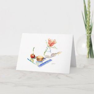 Marie- Antoinette Rose Card