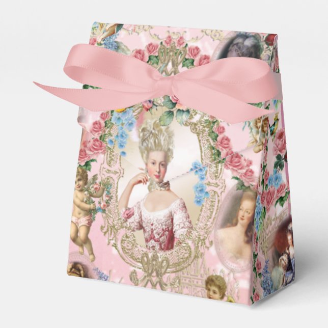 Marie Antoinette  Rose of Versailles Favor Box (Front Side)