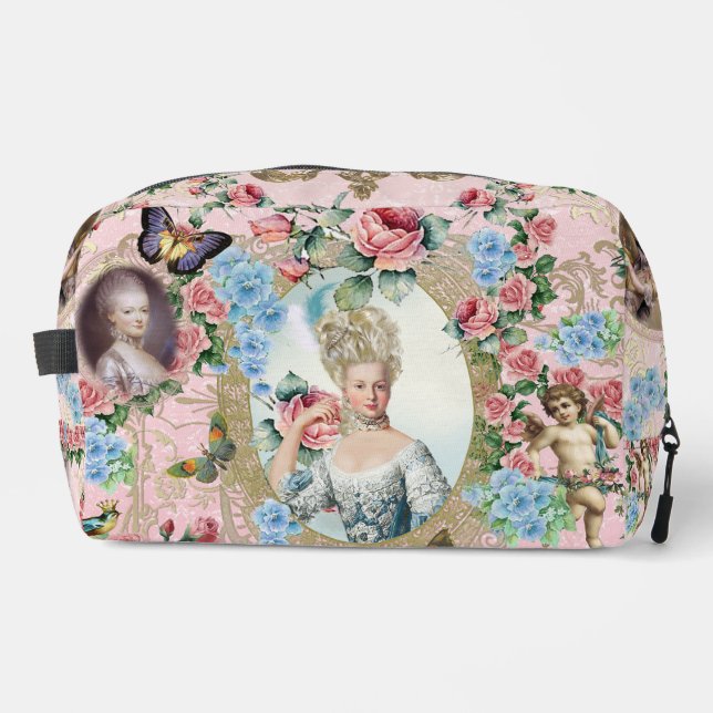 Marie Antoinette rose of Verseilles pouch (Front)