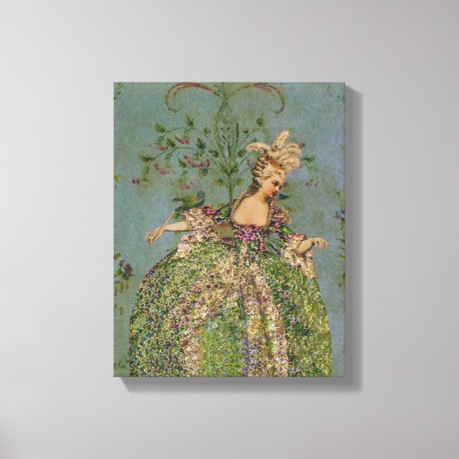 Marie Antoinette SIZE OPTIONS  - Canvas Print (Front)