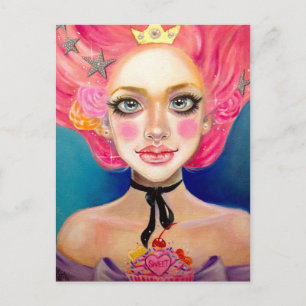 Marie Antoinette Sweetie Postcard