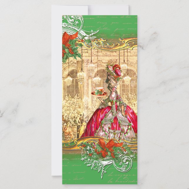 Marie Antoinette Tea Party Versailles Christmas (Front)
