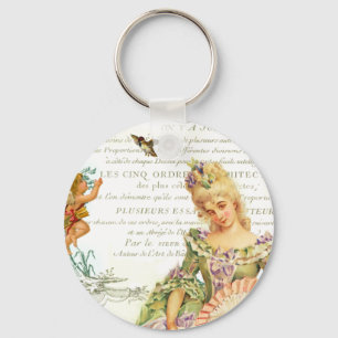 Marie Antoinette Valentine Key Ring