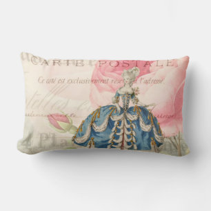 Marie Antoinette Vintage French Lumbar Pillow