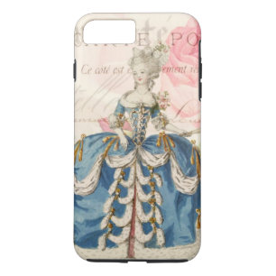 Marie Antoinette Vintage Vibe iPhone 7 Plus case