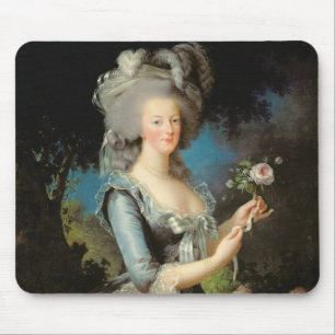 Marie Antoinette with a Rose, 1783 Mouse Mat