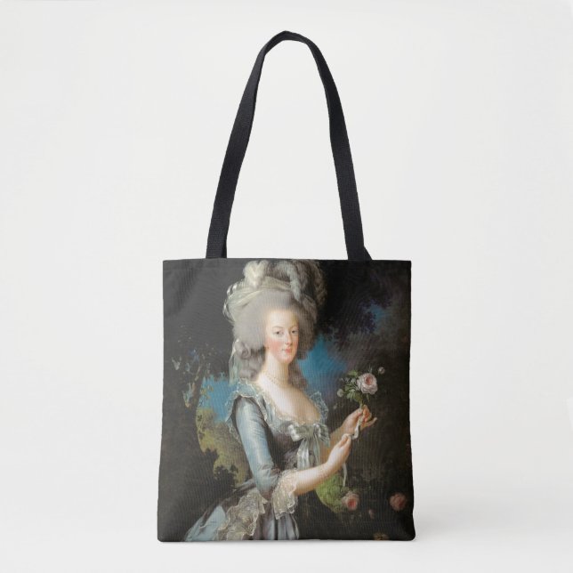 Marie Antoinette with a Rose, 1783 Tote Bag (Front)