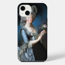 Marie Antoinette with a rose