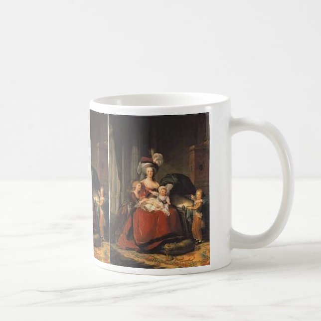 MARIE ANTOINETTE WITH CHILDREN COFFEE MUG (Right)