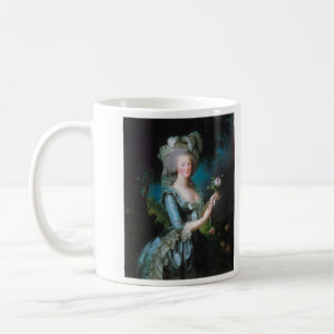 Marie-Antoinette with the Rose by Elisabeth Lebrun Coffee Mug