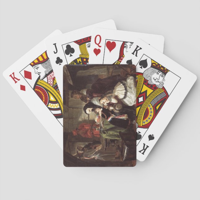 Marie-Antoinette's (1753-93) Final Adieu to the Da Playing Cards (Back)