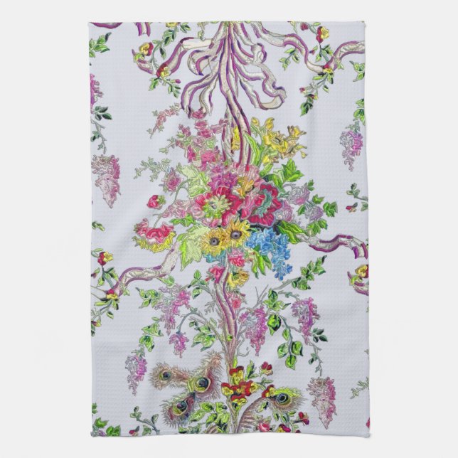 Marie Antoinette's Boudoir Tea Towel (Vertical)