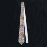 Marie Antoinette's Boudoir - Tie<br><div class="desc">This product has a print which creates an "embroidered" illusion reproduction of the floral fabric that was used in Marie Antoinette's bedroom at Versailles to decorate the walls - you can see it in photos of Versailles and also in the Marie Antoinette Movie. The movie used a painted version; the...</div>