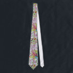 Marie Antoinette's Boudoir - Tie<br><div class="desc">This product has a print which creates an "embroidered" illusion reproduction of the floral fabric that was used in Marie Antoinette's bedroom at Versailles to decorate the walls - you can see it in photos of Versailles and also in the Marie Antoinette Movie. The movie used a painted version; the...</div>