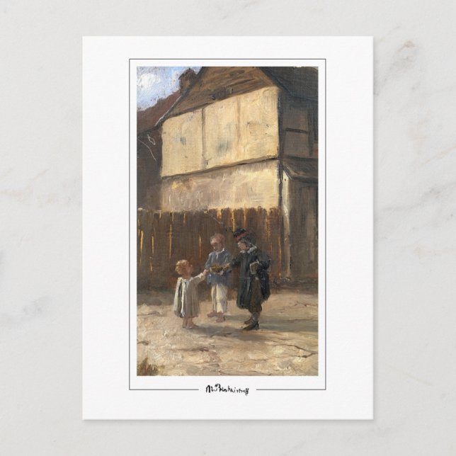 Marie Bashkirtseff #18 - Fine Art Postcard (Front)