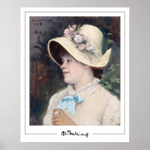 Marie Bashkirtseff Zedign Art Poster #6