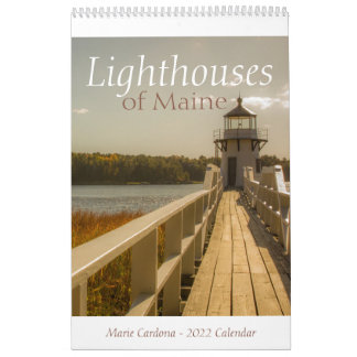 Marie Cardona - Lighthouses of Maine - Calendar