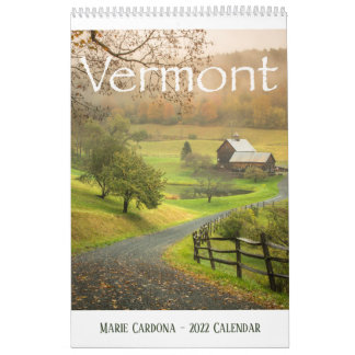 Marie Cardona - Vermont - 2022 Calendar
