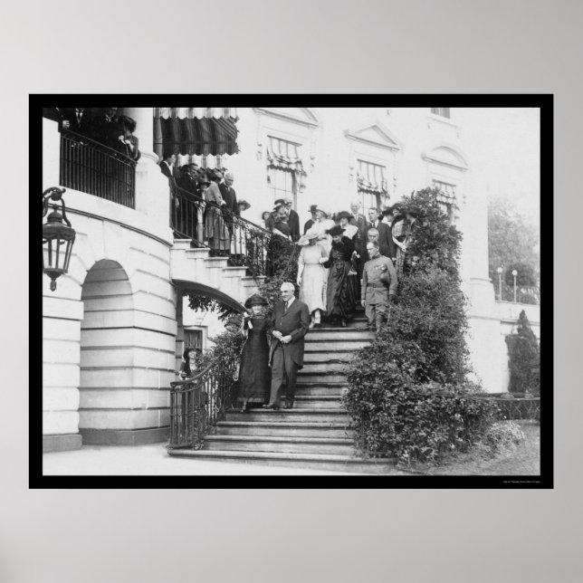 Marie Curie and President Harding 1922 Poster (Front)
