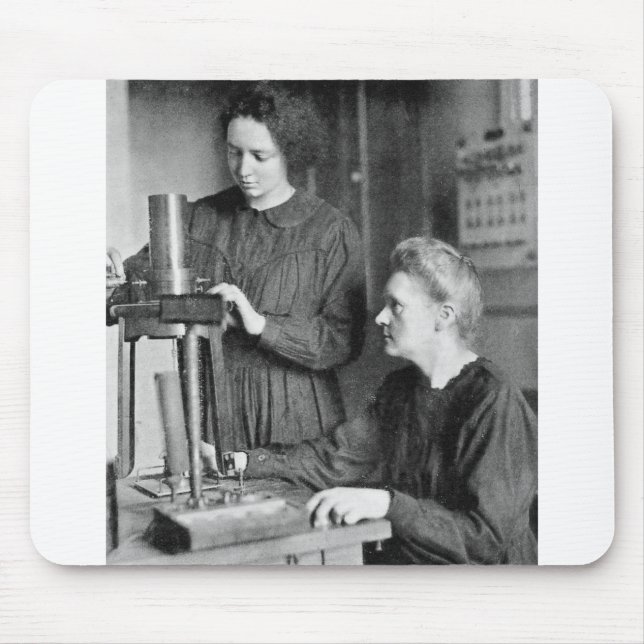 Marie Curie Mouse Mat (Front)