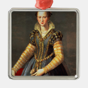 Marie de Medici , wife of Henri IV of France Metal Tree Decoration