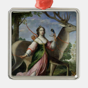 Marie de Rohan-Montbazon Duchess of Chevreuse Metal Tree Decoration