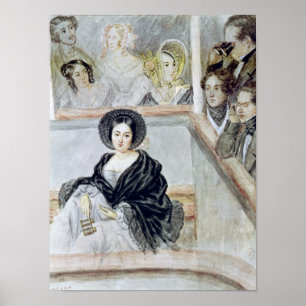 Marie Duplessis at the Theatre Poster