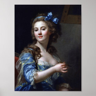 Marie-Gabrielle Capet : Self-Portrait (1783) Poster