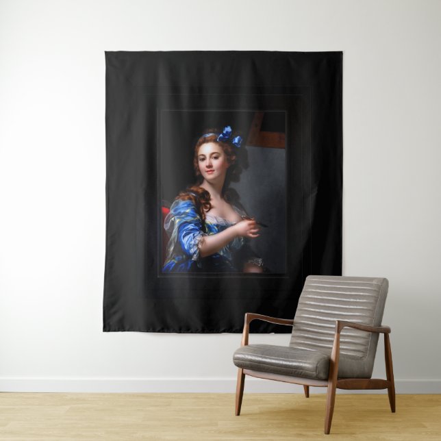 Marie Gabrielle Capet Self Portrait Tapestry (In Situ)