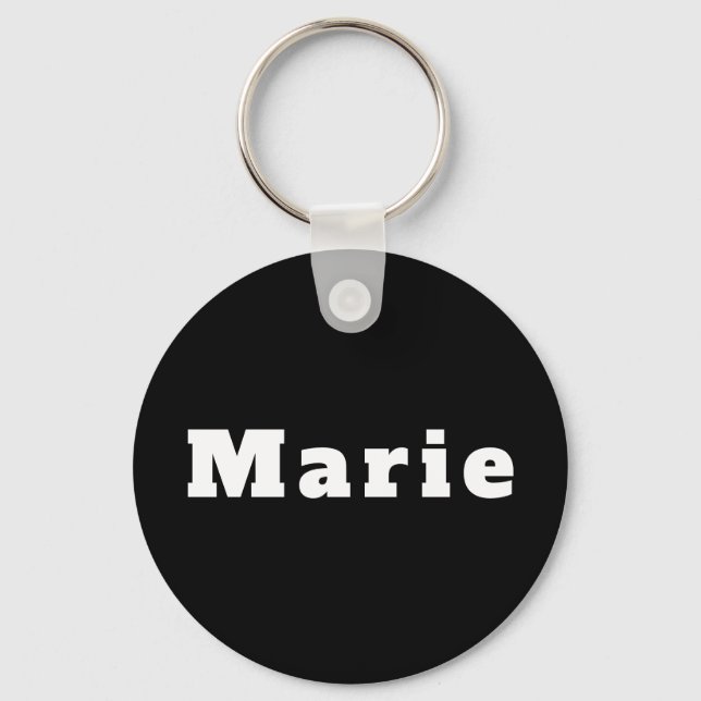 Marie Key Ring (Front)