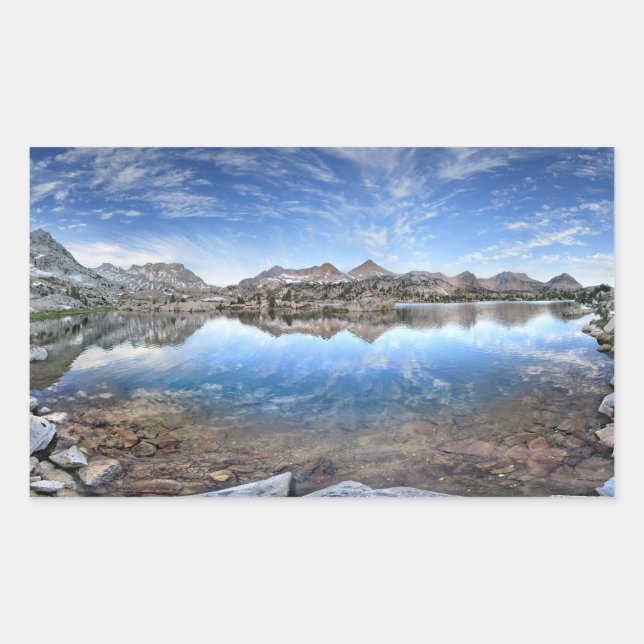 Marie Lake - John Muir Trail Rectangular Sticker (Front)