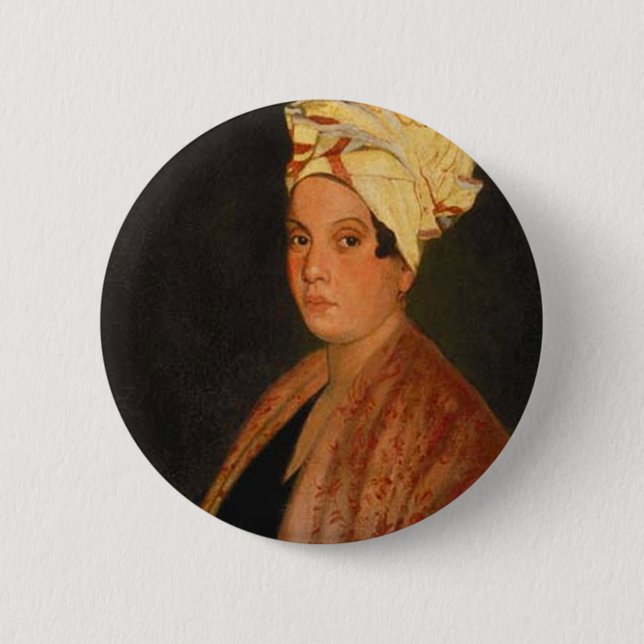 Marie Laveau: The Voodoo Queen 6 Cm Round Badge (Front)