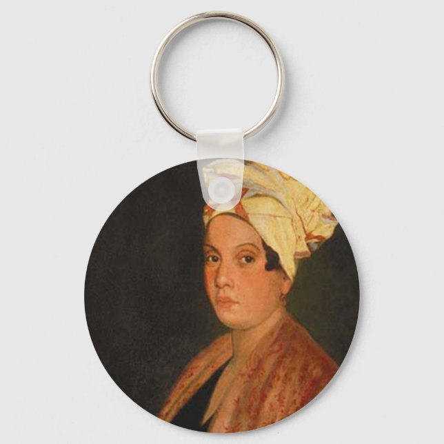 Marie Laveau: The Voodoo Queen Key Ring (Front)