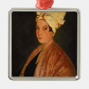Marie Laveau: The Voodoo Queen Metal Tree Decoration