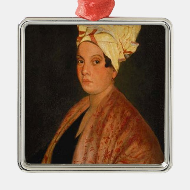 Marie Laveau: The Voodoo Queen Metal Tree Decoration (Front)