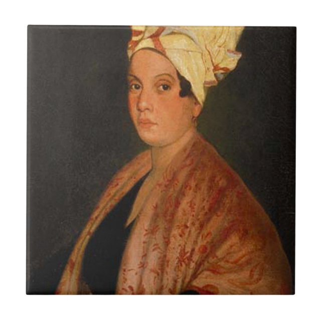 Marie Laveau: The Voodoo Queen Tile (Front)