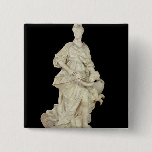Marie Leszczynska  as Juno, 1731 15 Cm Square Badge