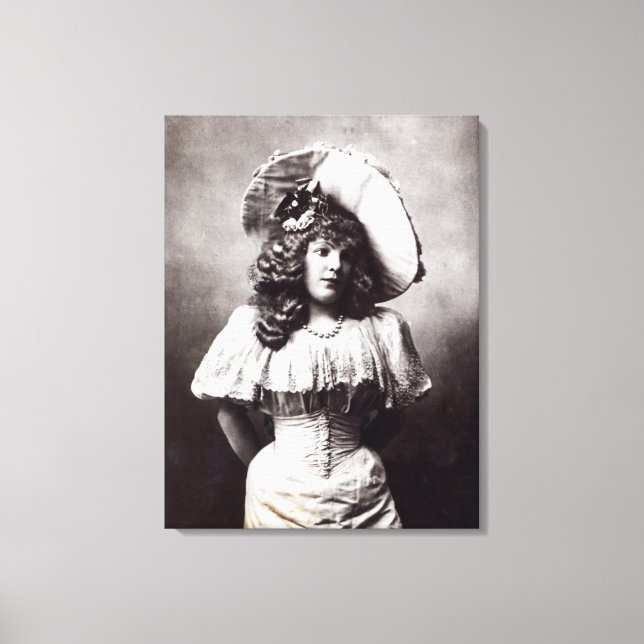 Marie Lloyd Canvas Print (Front)
